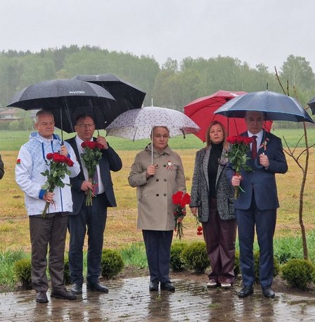 On the eve of Victory Day, medical workers honored the memory of the fallen